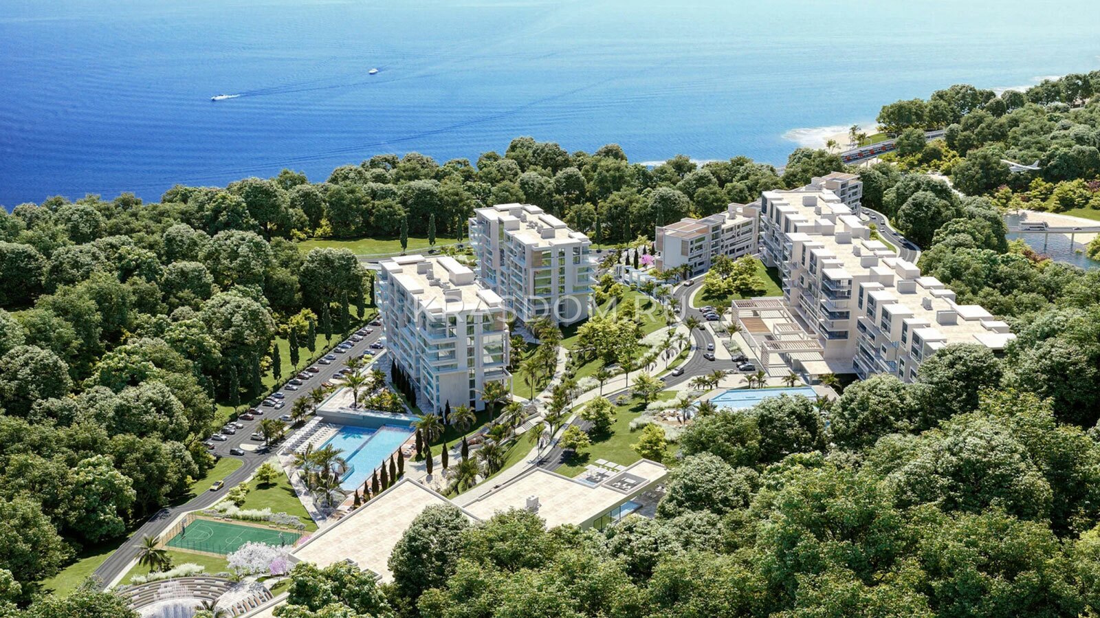 Апарт-отель Alean Resort Montvert, Корпус «RESIDENCE 1» в Сочи, купить  апартаменты