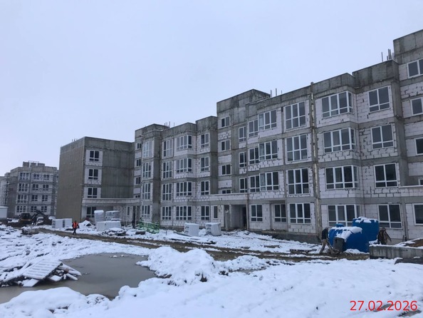 Ход строительства 27 февраля 2026
