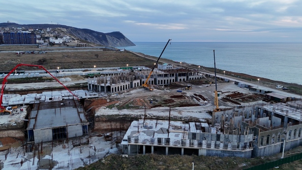Ход строительства 10 января 2025