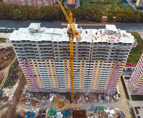 Ход строительства 3 октября 2022