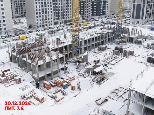 Ход строительства 27 декабря 2024