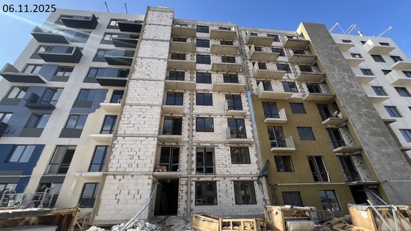 Ход строительства 6 ноября 2025