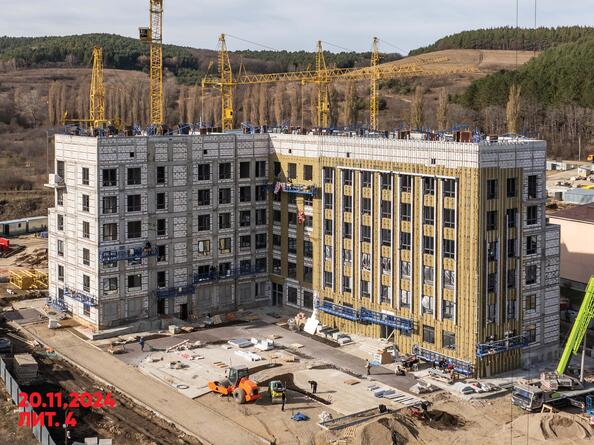 Ход строительства 25 ноября 2024