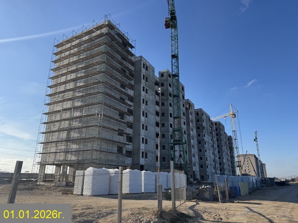 Ход строительства 4 января 2026