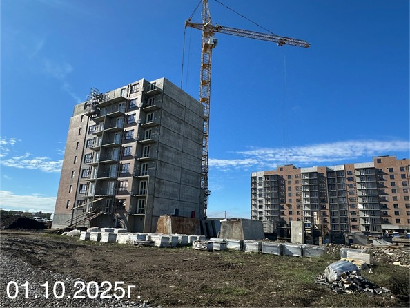 Ход строительства 3 октября 2025