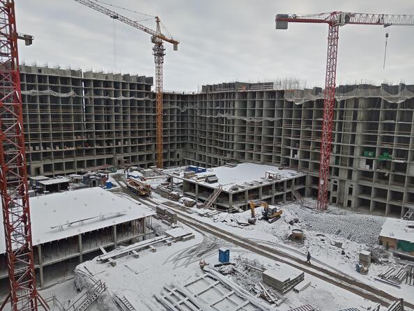 Ход строительства 21 февраля 2023
