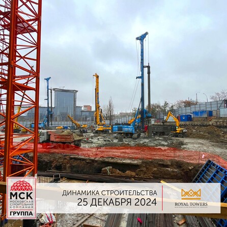 Ход строительства 9 января 2025
