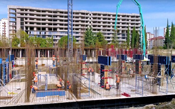 Ход строительства 21 октября 2022