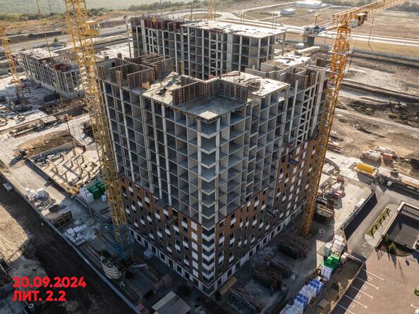 Ход строительства 25 сентября 2024