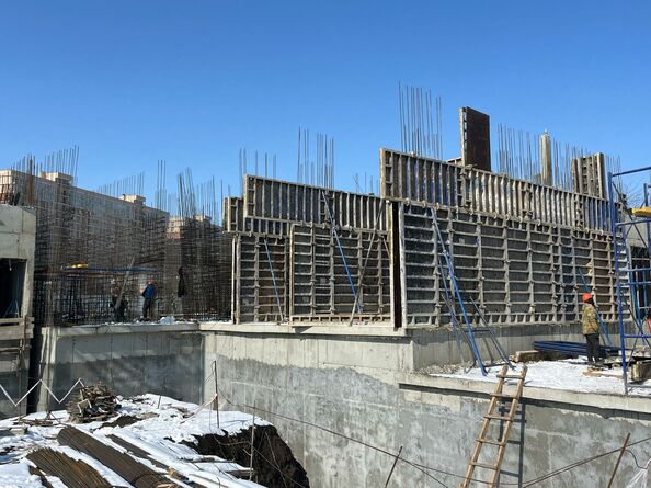 Ход строительства 27 февраля 2025