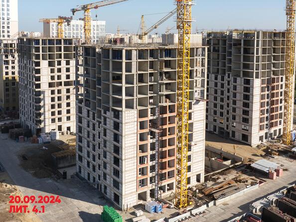 Ход строительства 25 сентября 2024