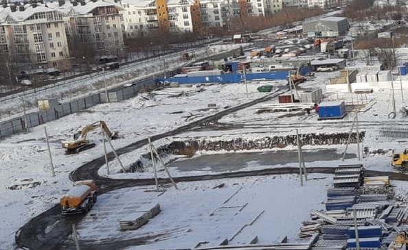 Ход строительства 24 января 2024