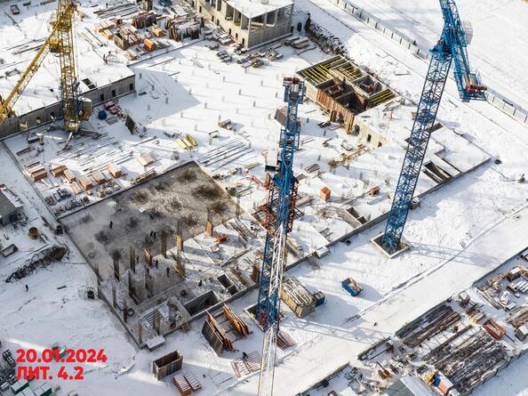 Ход строительства 26 января 2024