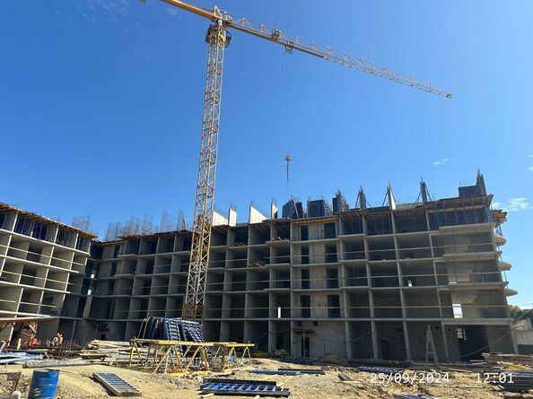 Ход строительства 27 сентября 2024