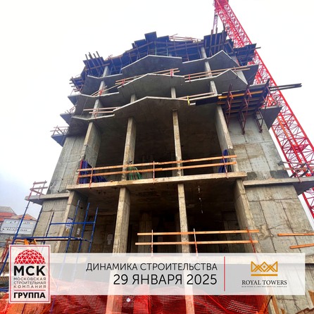 Ход строительства 3 февраля 2025