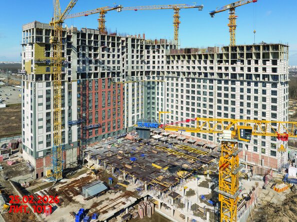 Ход строительства 26 февраля 2026