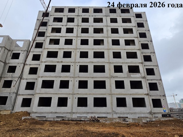 Ход строительства 25 февраля 2026