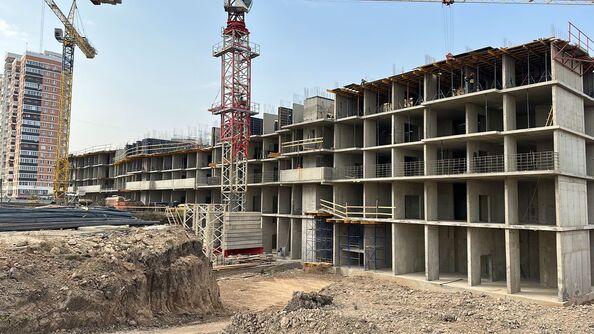 Ход строительства 4 октября 2023