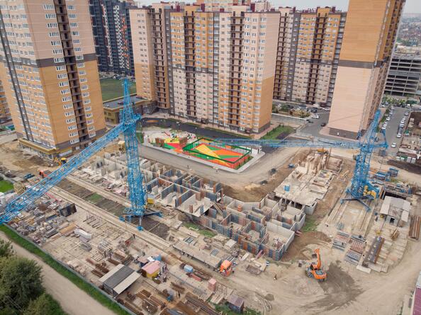 Ход строительства 25 августа 2022
