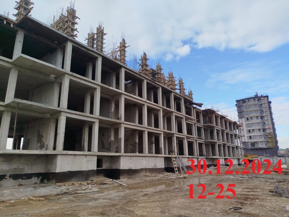 Ход строительства 30 декабря 2024