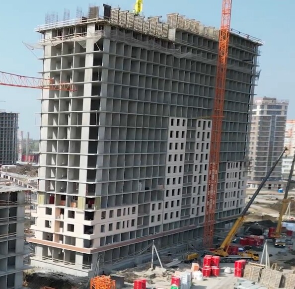 Ход строительства 25 апреля 2024