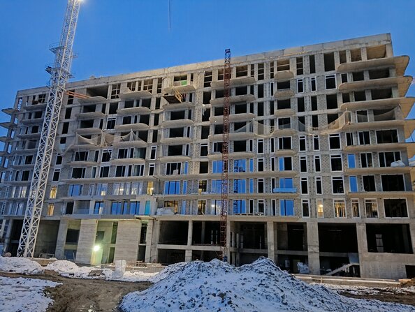 Ход строительства 12 января 2026