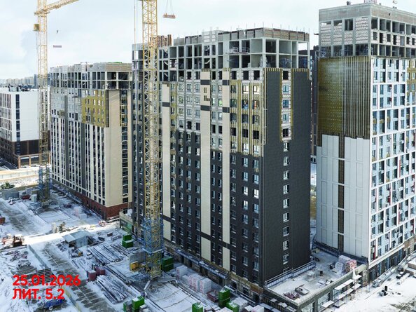 Ход строительства 27 января 2026