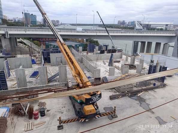 Ход строительства 3 октября 2025