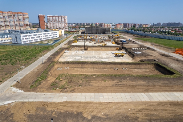 Ход строительства 31 августа 2022