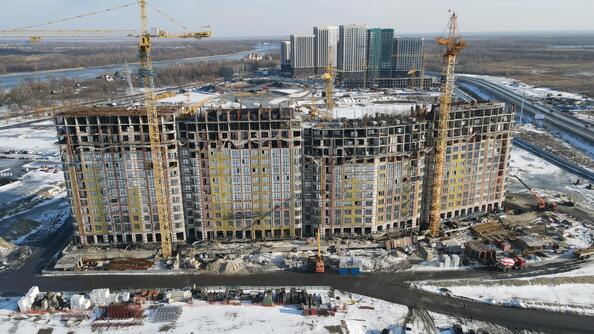 Ход строительства 5 февраля 2024
