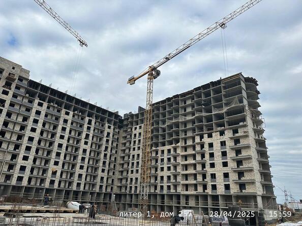 Ход строительства 29 апреля 2025