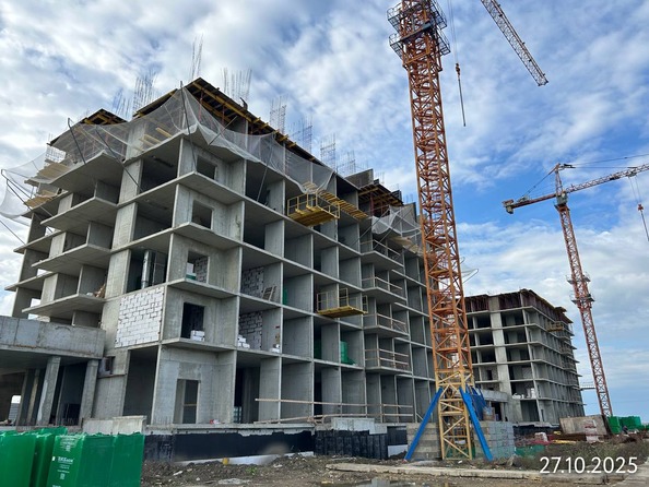 Ход строительства 27 октября 2025