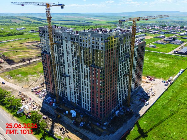Ход строительства 25 июня 2026