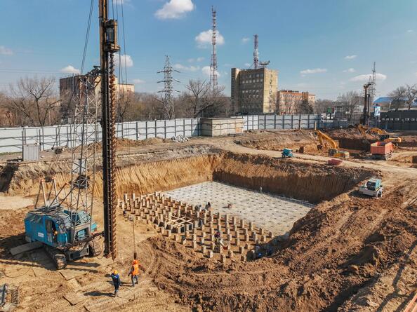 Ход строительства 3 апреля 2024
