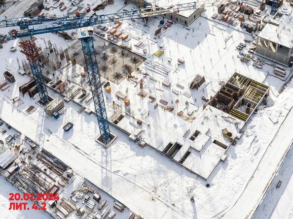 Ход строительства 26 января 2024