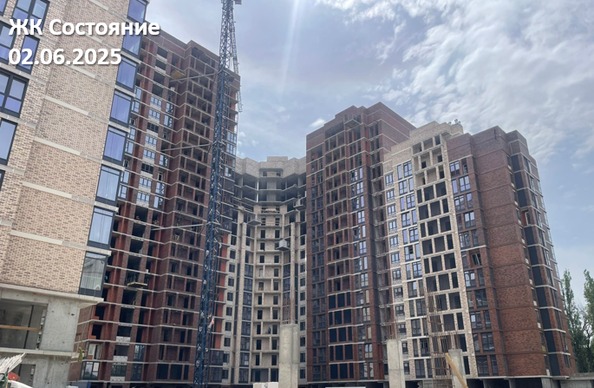 Ход строительства 3 июня 2025