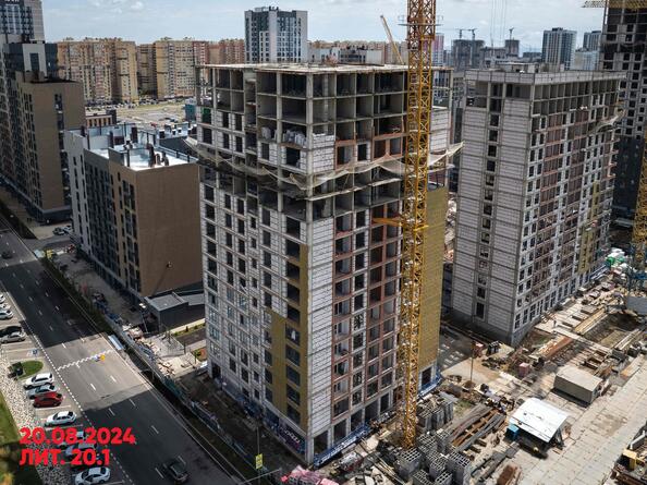 Ход строительства 22 августа 2024
