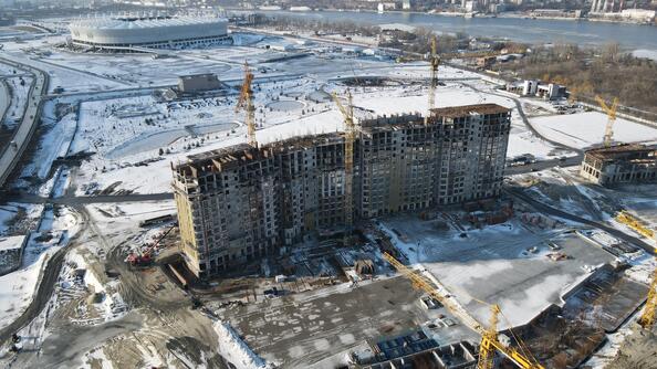 Ход строительства 5 февраля 2024
