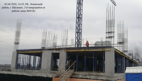 Ход строительства 2 апреля 2026