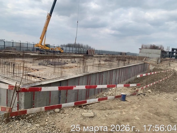 Ход строительства 26 марта 2026