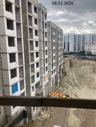 Ход строительства 8 января 2026