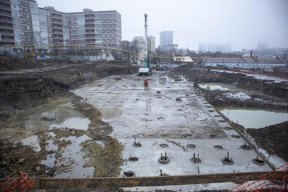 Ход строительства 22 января 2024