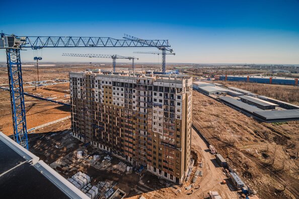 Ход строительства 1 апреля 2025