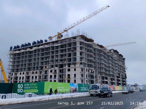 Ход строительства 26 февраля 2025