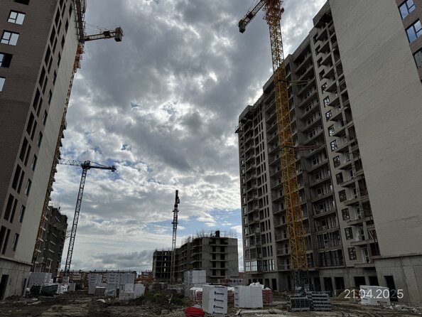 Ход строительства 22 апреля 2025