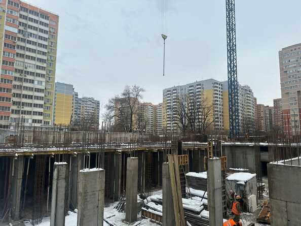 Ход строительства 9 февраля 2024
