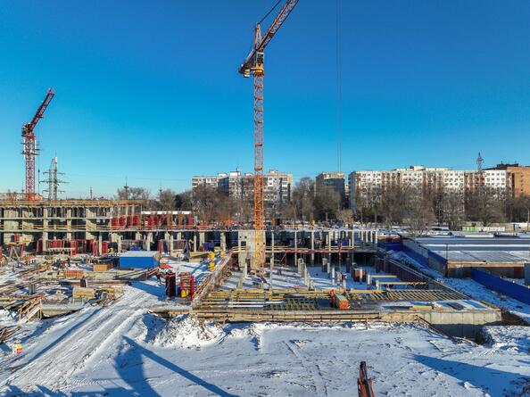 Ход строительства 22 января 2024