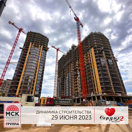 Ход строительства 4 июля 2023