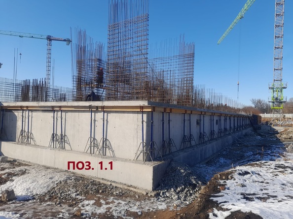 Ход строительства 24 февраля 2025