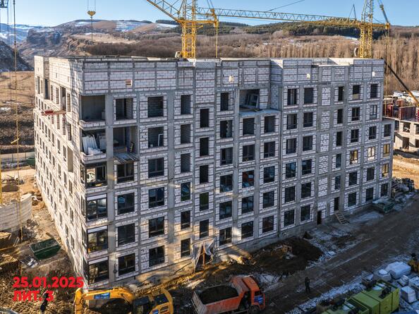 Ход строительства 27 января 2025